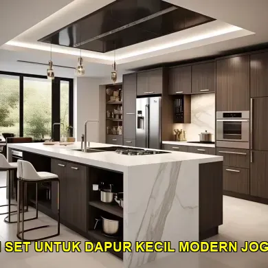 5 Tips Desain Kitchen Set untuk Dapur Kecil di Ruko Jalan Kaliurang